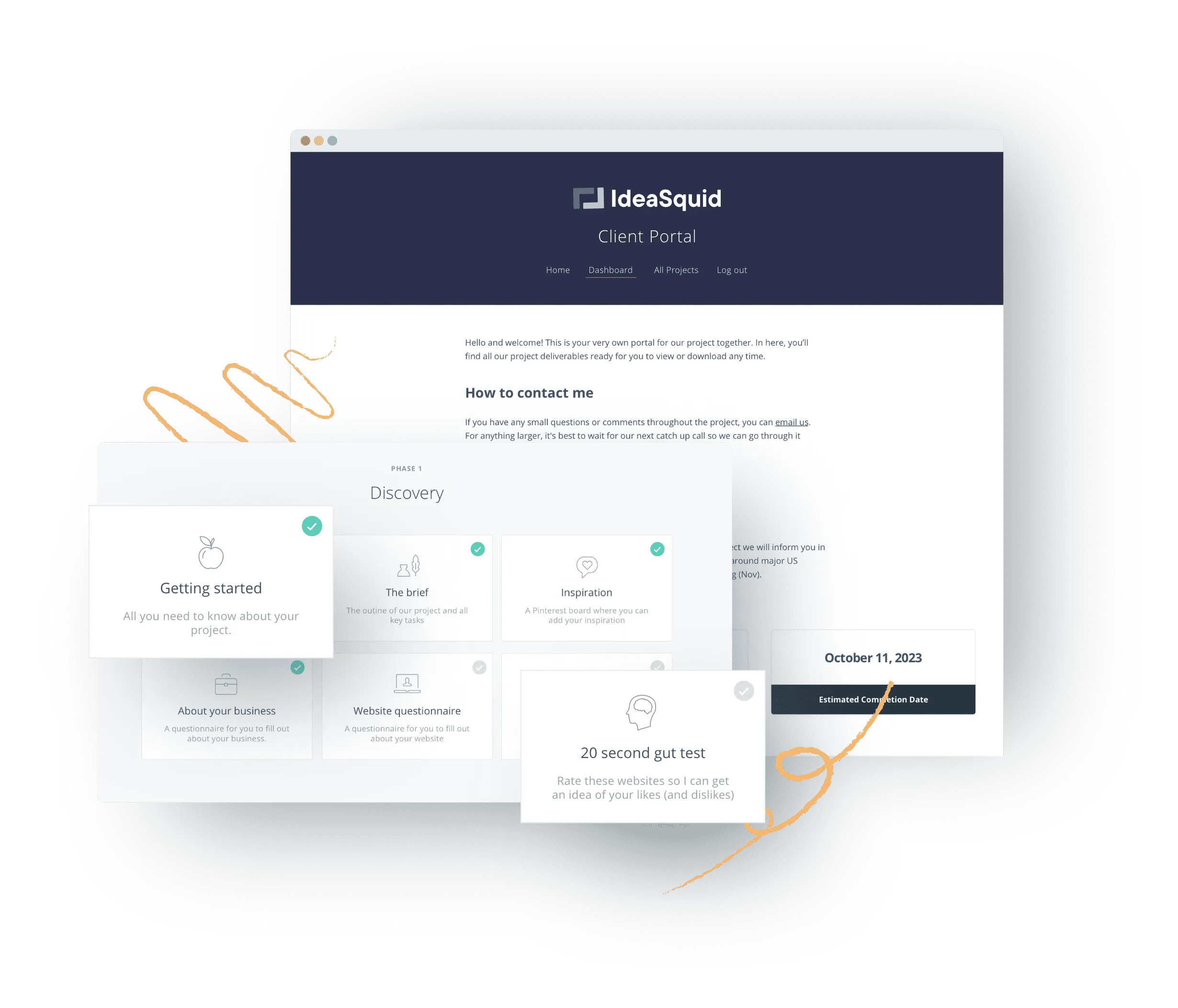 Client Portal Web Application - SaaS Platform project by Zagham Abbas